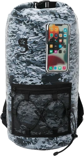 Vista 8 de Geckobrands Hydroner 20L Mochila impermeable Geckoflage océano
