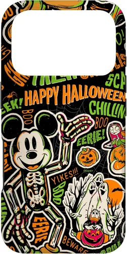 Vista 29 de Funda para iPhone 13 Pro Max Disney 100 Mickey Nightmare Before Christmas Halloween D100
