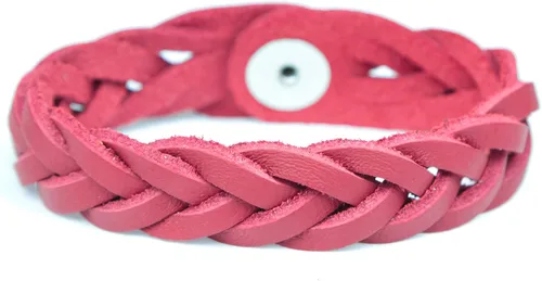 Vista 8 de Pulsera de cuero genuina, difusor de aceites esenciales Negro