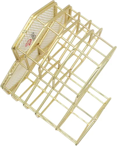 Vista 6 de XIAOYU Portalápices, soporte decorativo de metal para bolígrafos, organizador de almacenamiento de artículos de escritorio para el hogar, la escuela