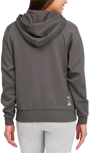 Vista 2 de PUMA Womens Cld9 Drop In Hoodie Casual Outerwear Casual - Grey