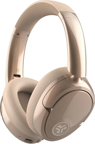 Vista 10 de JLab JBuds Lux ANC Jelle Auriculares inalámbricos sobre la oreja, fondo rubor Fondo Blush