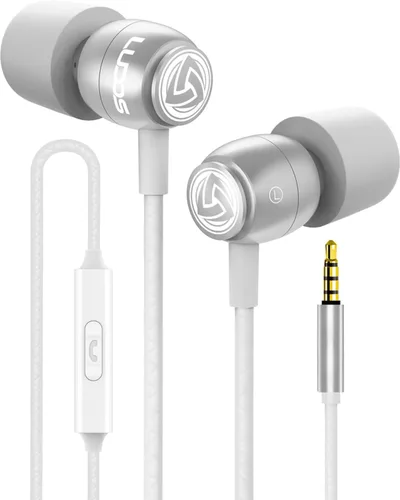 Vista 31 de Auriculares con cable Ludos Clamor, auriculares intraaurales, 5 años de garantía, auriculares con micrófono, auriculares con aislamiento de ruido