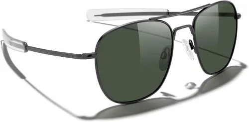 Vista 5 de MERRY'S Gafas de sol polarizadas militares clásicas cuadradas aviador para hombres o mujeres S8636