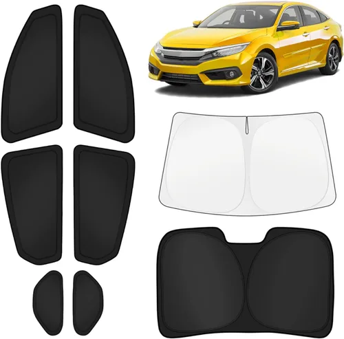 Vista 49 de KUST - Parasol plegable para parabrisas para BMW X1 E84, accesorios 2011 2012 2013 2014 2015, protector de visera de sol ajustable que bloquea