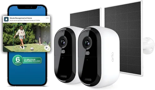 Vista 16 de Arlo Cámara de seguridad enchufable esencial 2K (3ª generación) - 1 cámara