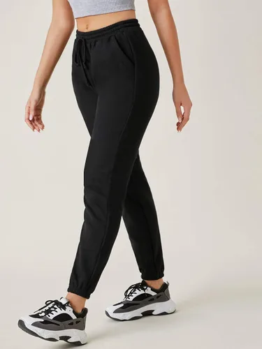 Vista 3 de MakeMeChic Pantalones deportivos casuales con cordón para mujer con bolsillo