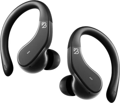 Vista 10 de Back Bay Audio - Auriculares inalámbricos Bluetooth para corredores de Back Bay Audio, con gancho para colocar sobre la oreja, graves profundos