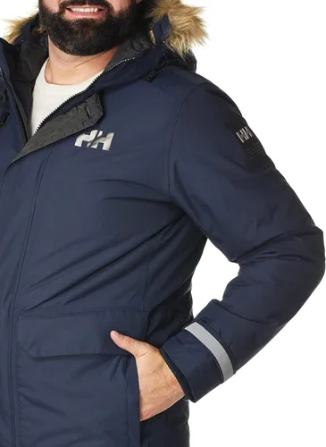 Vista 3 de Helly-Hansen Svalbard - Abrigo de parka de invierno con capucha impermeable y resistente al viento para hombre