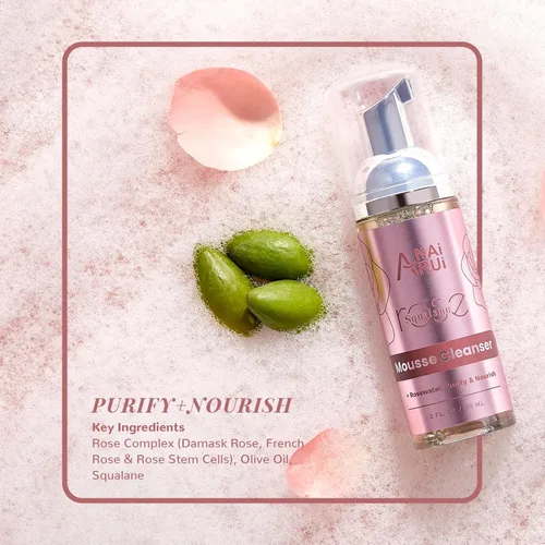 Vista 4 de ANAI RUI Purify, juego de regalo hidratante para el cuidado de la piel, regalo de vacaciones para mujeres, kit de cuidado de la piel facial