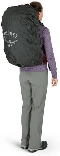 Vista 7 de Osprey Fairview Trek 50L Mochila de viaje para mujer, color rojo circón