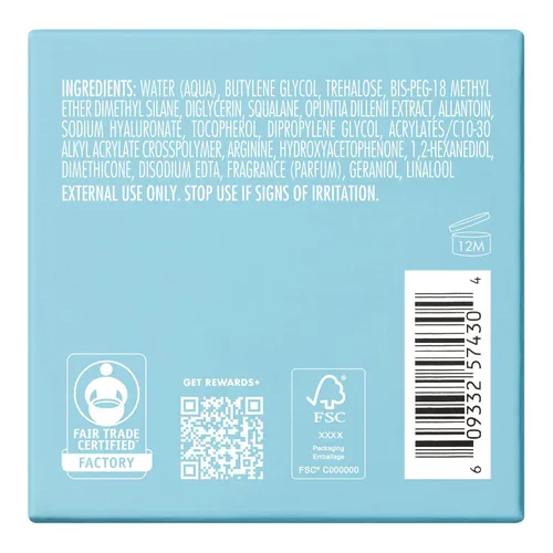Vista 4 de e.l.f. SKIN ¡Santa hidratación! Gel-Yeah Hidratante, Hidratante ligero para una piel rellena e hidratada, infundido con escualano, vegano y libre
