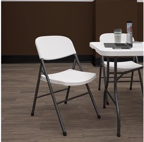 Vista 2 de Cosco 6028632 - Silla plegable Cosco de 32.5 x 21.75 pulgadas, color blanco