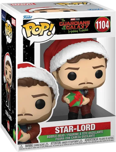 Vista 2 de Funko Pop! Marvel Holiday: Guardianes de la Galaxia - Star-Lord