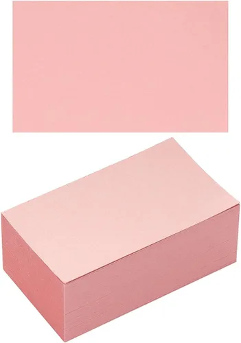 Vista 11 de Paquete de 100 tarjetas de papel grueso en blanco para invitaciones, tarjetas de felicitación, postales, fotos, papel grueso de 250 GSM