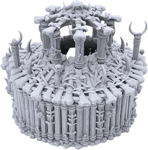 Vista 7 de The Witch Temple by Printable Scenery, 3D Impreso RPG Scenery y Wargame Terrain 1.102 in Miniaturas