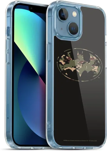 Vista 146 de Head Case Designs Funda de gel con licencia oficial de Batman DC Comics Bat Signal Logos [protección de grado militar] compatible con Apple iPhone 7