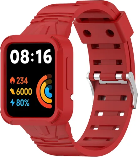 Vista 15 de Senter Correa de repuesto de goma para reloj Redmi 2 lite/MI Watch Lite 2/MI Watch Lite/Redmi 2/Redmi Smart Watch, funda protectora resistente