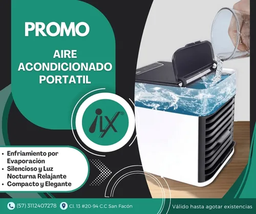 Mini Aire Acondicionado Portatil Arctic de Iluxe_Life