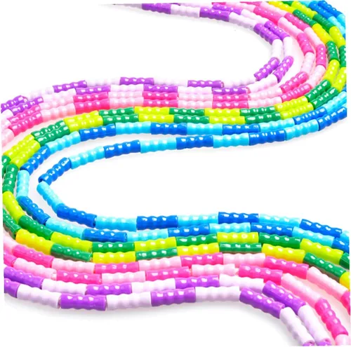 Vista 5 de PartyKindom Skipping Rope Lightweight Beaded Jump Rope for Men Women Fitness Training Anti-slip Handles Purple