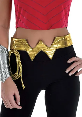 Vista 6 de Kit de Accesorios de Disfraz Mujer Wonder Woman Multicolor