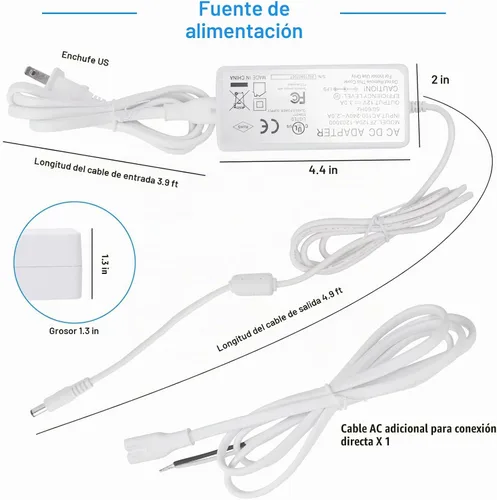 Vista 4 de Litever Kit de iluminación LED para debajo del gabinete, súper brillante, 6 barras de luz delgadas de 12 pulgadas, 31 W, 2000 lúmenes, regulable