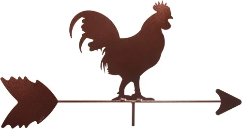 Vista 7 de SWEN Products Veleta de pollo gallo (montaje ajustable incluido)