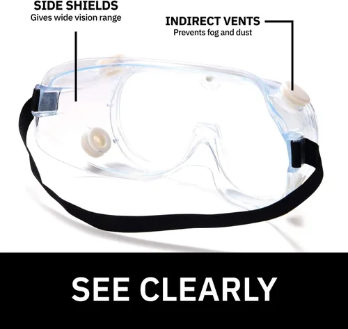 Vista 6 de Gafas protectoras de seguridad antivaho Gamma Ray, paquete de 5