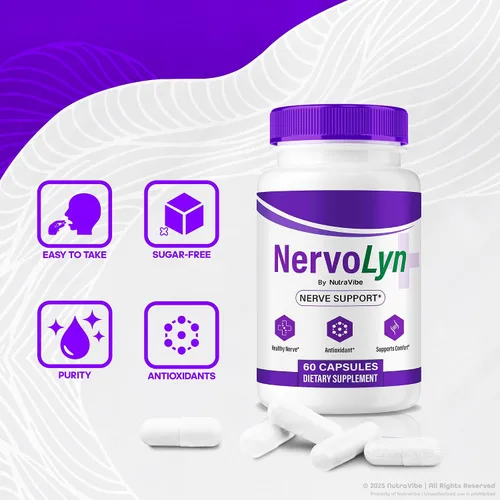 Vista 5 de NervoLyn - Suplemento oficial de Nervo Lyn Advanced Nervo Lyn Fórmula premium con ingredientes naturales para comodidad nerviosa, equilibrio