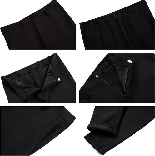 Vista 5 de Boys Suit Slim Fit Tuxedo Suit for Kids 3 Piece Blazer Jackets Suit for Boy Ring Bearer Outfit