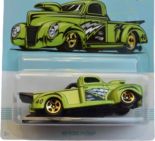Vista 2 de Hot Wheels Ford Pickup '40 - Verde - 1/10