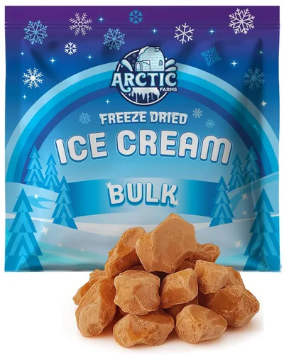 Vista 60 de Arctic Farms Trozos de Helado Liofilizado Empaquetados y en Caja - No se Derrite (1 libra, S'mores)