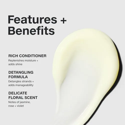 Vista 3 de Paul Mitchell The Detangler Conditioner, Hydrates + Adds Manageability, For Medium to Coarse + Color-Treated Hair