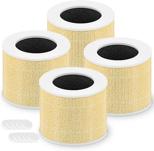 Vista 15 de Core Mini filtro de repuesto para purificador de aire LEVOIT Core Mini y Core Mini-P, filtro de alta eficiencia 3 en 1, Core Mini-RF-SR, 3 filtros