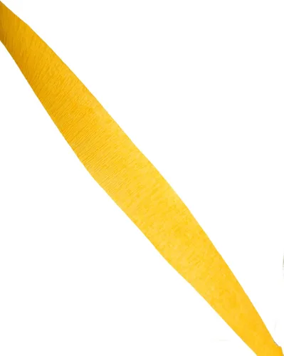 Vista 7 de K-Kraft Goldenrod - 2 rollos de serpentinas de papel crepé para cumpleaños, vacaciones, escuela, fiesta