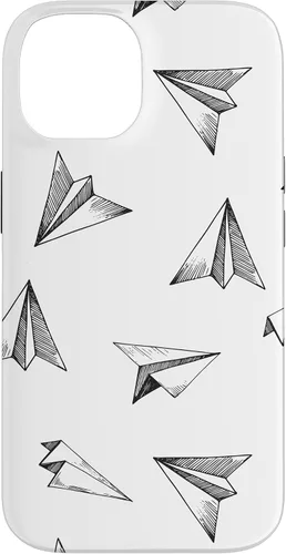 Vista 4 de Papel Avión Patrón Avión Avión Aviación Aviación Caso para iPhone 17
