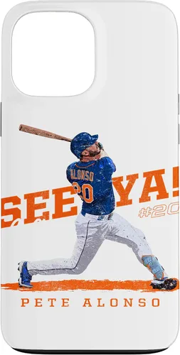 Vista 24 de Funda para iPhone 16 See Ya! Pete Alonso New York MLBPA