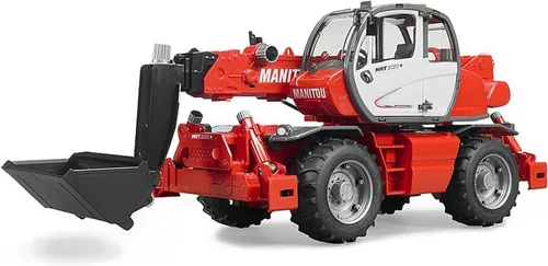 Vista 2 de Bruder 02129 MRT 2150 Manitou Cargador telescópico