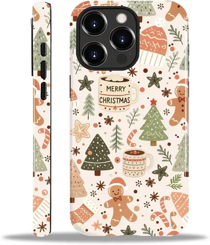 Vista 108 de Funda para iPhone 13 iPhone 14, a prueba de golpes, funda protectora híbrida de 2 capas, doble protección contra caídas, antiarañazos, diseño