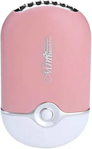 Vista 4 de Alluring Mini ventilador, soplador para secar pegamento - USB cargable para extensiones de pestañas (negro)