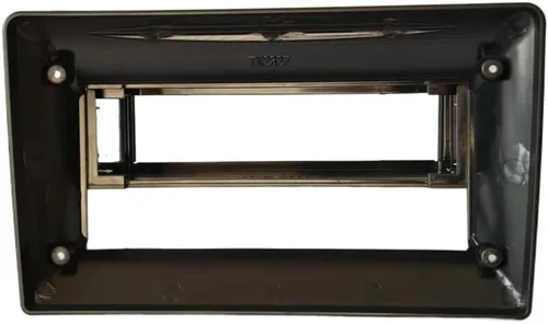Vista 3 de 9 pulgadas universal 1 Din coche estéreo Radio Fascia pantalla táctil Autoradio coche MP5 reproductor adaptador de placa de marco 1din reemplazo