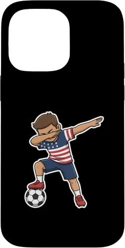 Vista 21 de Dab, Patriotic American Flag Player Case for iPhone 17