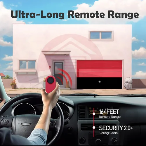 Vista 6 de LiftMaster 374UT - Control remoto universal para puerta de garaje, paquete de 2