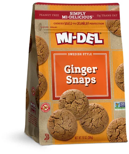 Vista 8 de Mi-Del Galleta crujiente de chocolate - Certificada sin OMG, Galletas sin gluten con 0g de grasa trans (Paquete de 1)