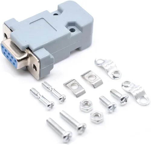 Vista 4 de 10PCS VGA macho hembra DB15 3Row HD15 15Pin Soldadura Copa Conectores Kit