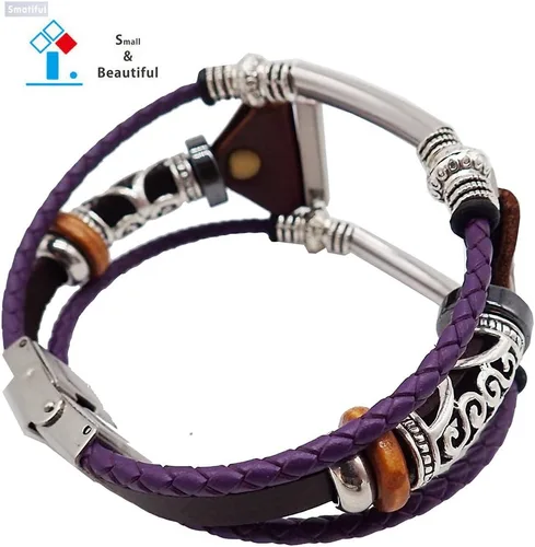 Vista 3 de Smatiful Versa - Bandas con paquete de caja para mujer, correa de repuesto ajustable compatible con Fitbit Versa, multicolor
