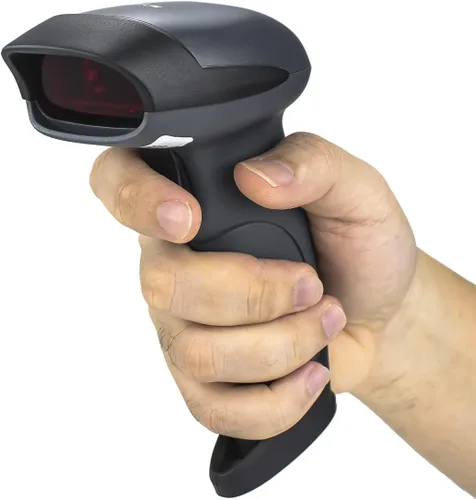 Vista 9 de NETUM Escáner de código de barras USB láser, escáner de código de barras 1D manual con cable para lectura de UPC EAN, pistola para venta al por