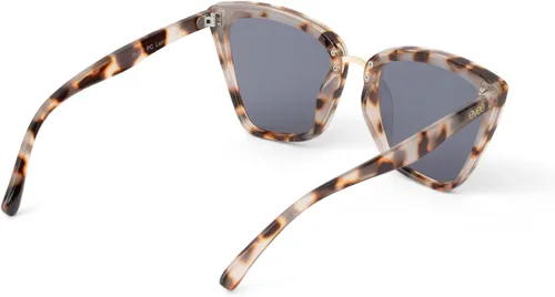 Vista 2 de EVEE Gafas de sol polarizadas de moda Cateye para mujer con lente de protección UV - (Viena) (Tortoise), Carey