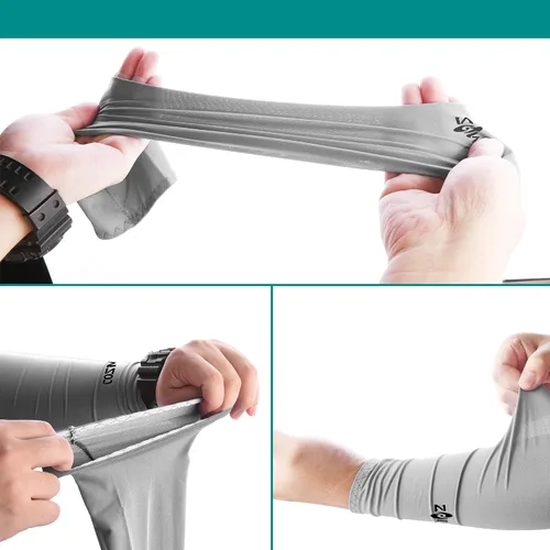Vista 4 de Cosmos Cooling Arm Sleeves Sun Sleeves UV Protection Arm Covers for Bike Cycling Running Hiking Driving Golf Outdoor Sports