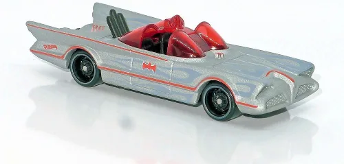 Vista 2 de Hot Wheels Serie de TV Batmobile - Plata 118/250